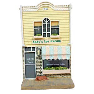 Hallmark Hometown America Andys Ice Cream Parlor America Remembers with Box